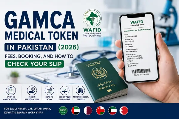 GAMCA medical token in Pakistan