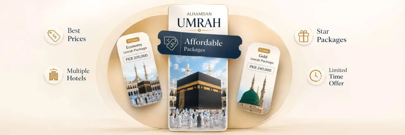 UMRAH PACKAGES FROM PAKISTAN