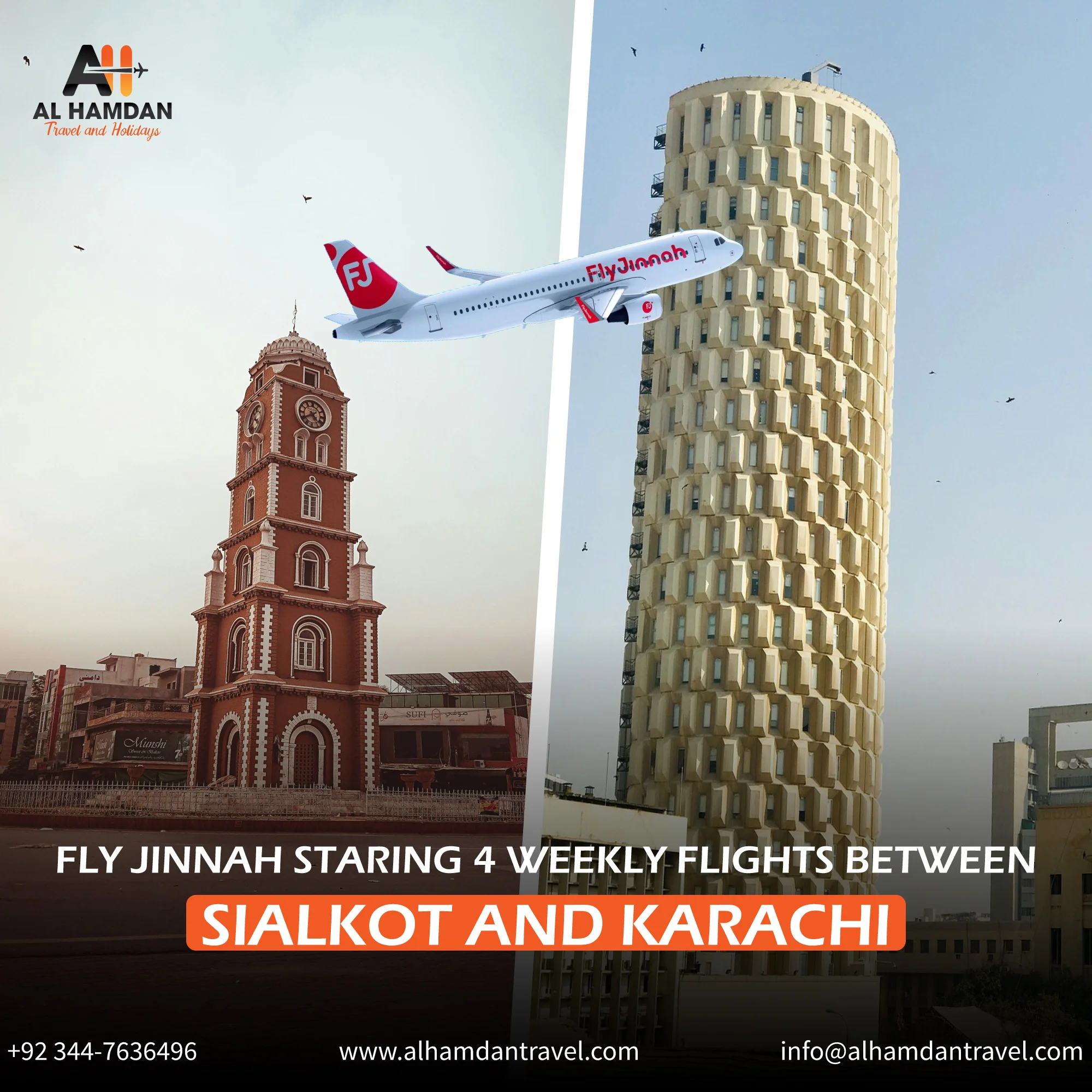 Fly Jinnah Starts 4 Weekly Flights