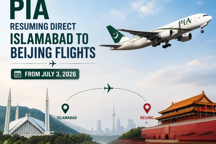Islamabad to Beijing Flights