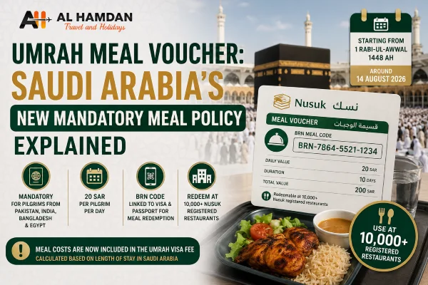 Umrah meal voucher